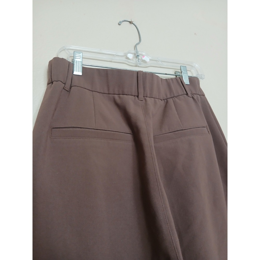 Abercrombie Pants Medium Long Sloane Pleated Wide Leg Trouser Pants Preppy - Picture 12 of 13